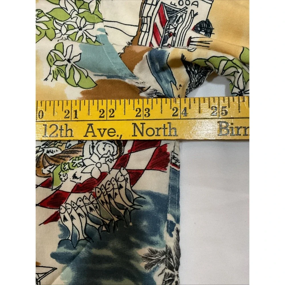 Vtg Preswick & Moore Island Collection Hawaiian/Island‎ Shirt Men's Size L G37